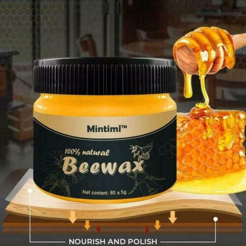 Wood Seasoning Beewax Polish - Complete Solution Furniture Care Polishing Beeswax