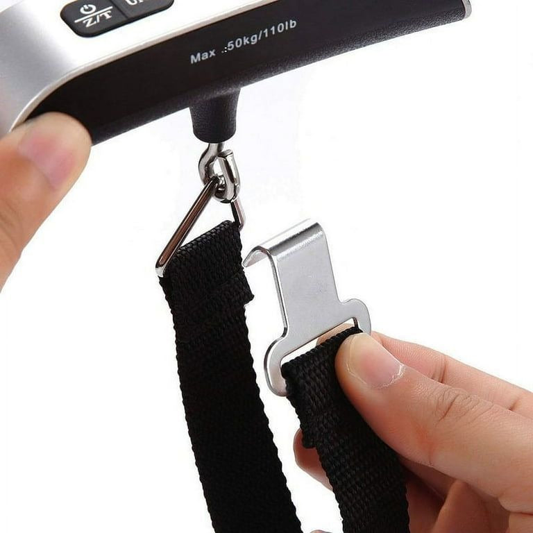 Portable Digital Luggage Scale – LCD Display & Unit Conversion for Travel