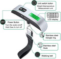 Portable Digital Luggage Scale – LCD Display & Unit Conversion for Travel