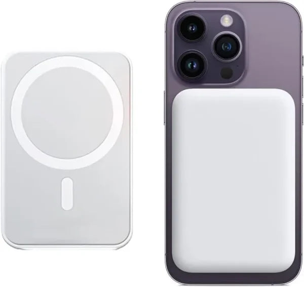 Apple MagSafe Wireless Power Bank 5000mAh – Magnetic Portable Battery Charger for iPhone 12/13/14 Series